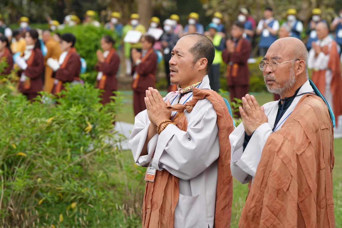 [인도순례] 20230320_순례 및 기원정사2 (16)